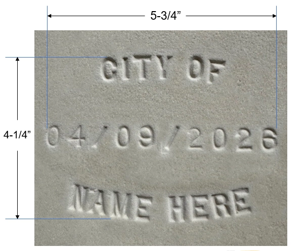 custom metal concrete stamps