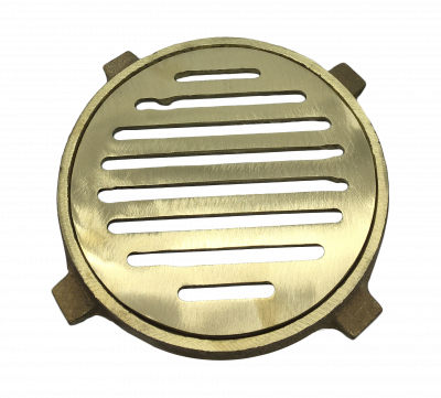 42 8 round drain set yellow brass stocked available