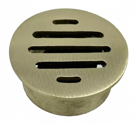 Round Drain - 3″ Red Brass