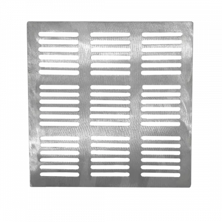 Lid for Square Drain - 12″ Aluminum