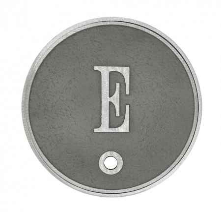 Round Skimmer Set - Custom Lid (Letter/Logo) - 10″ Aluminum