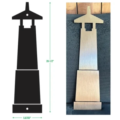 Historical Plaque Aluminum