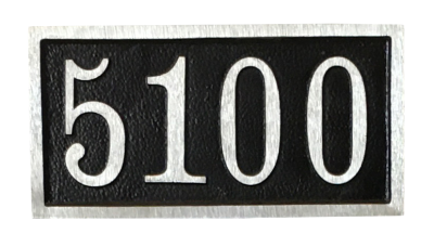 Address Plaque - 6″ x 12″ Aluminum