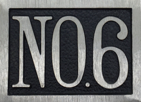 Address Plaque - 4-3/8″ x 6″ Aluminum