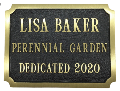 Custom Plaque Aluminum