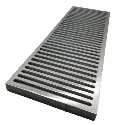 Channel Drain - Heavy Load - 8″ x 24″ Aluminum