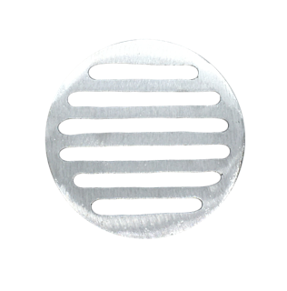 Round Drain Grate - 6″ Aluminum