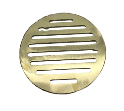 Round Drain Grate - 8″ Aluminum