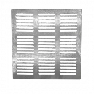 Lid for Square Drain - 12″ Aluminum