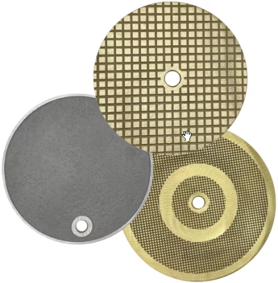 Lid for Round Skimmer - 10″ Yellow Brass