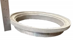 Frame (Ring) for Round Skimmer - Small Deep Wall - 9-7/8″ Aluminum