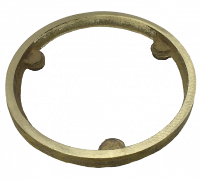 Frame (Ring) for Round Skimmer - 6″ Yellow Brass