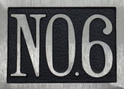 Address Plaque - 4-3/8″ x 6″ Aluminum